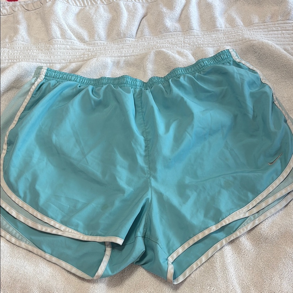 Nike Blue Athletic Shorts Lightweight Moisture-Wicking